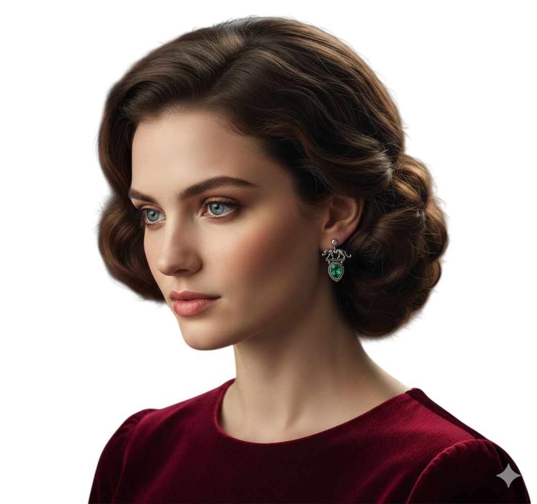 Regal Aura Earrings view 2