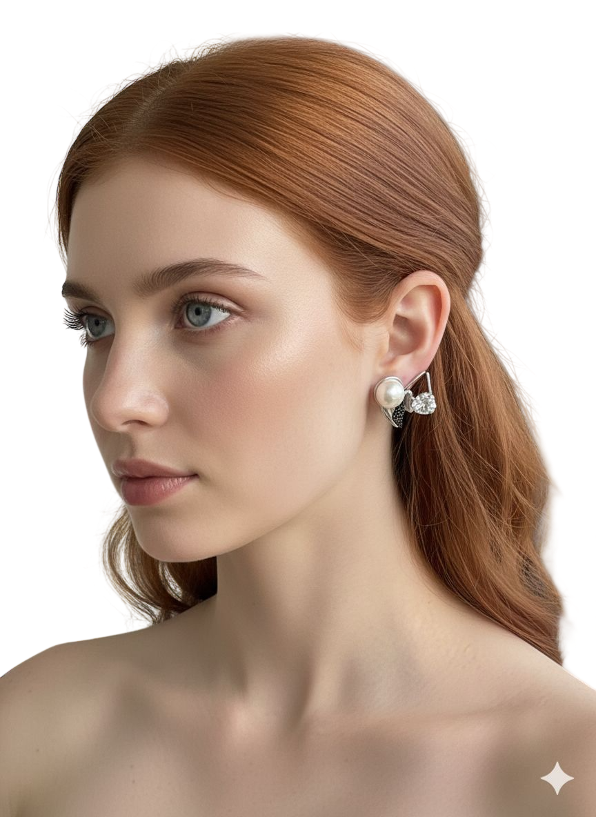 Luminous Drop Earrings view 2