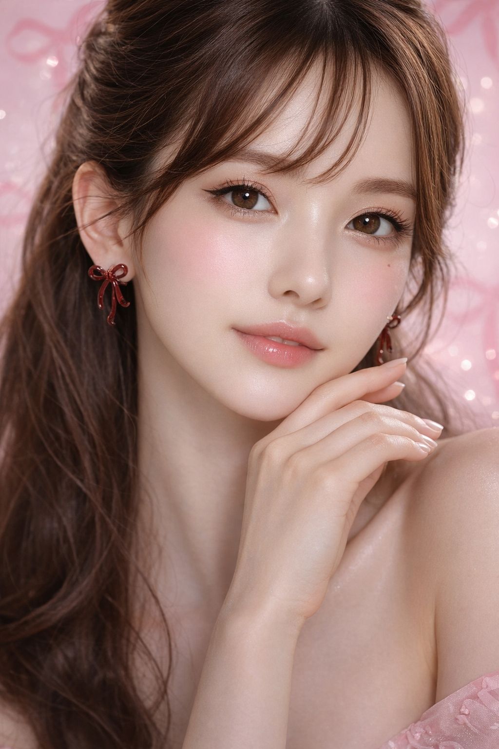 Whisper of Gold Hoops view 2