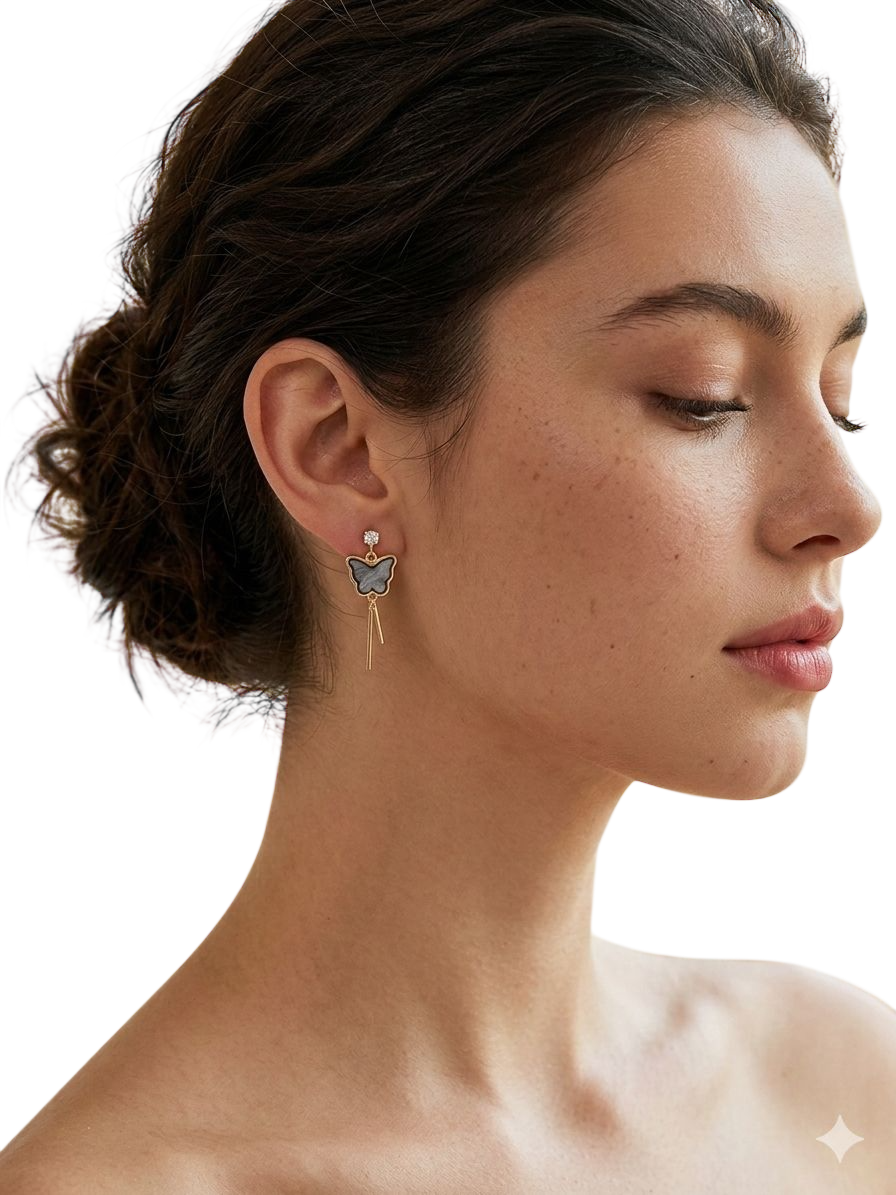 Golden Weaver Hoops view 2