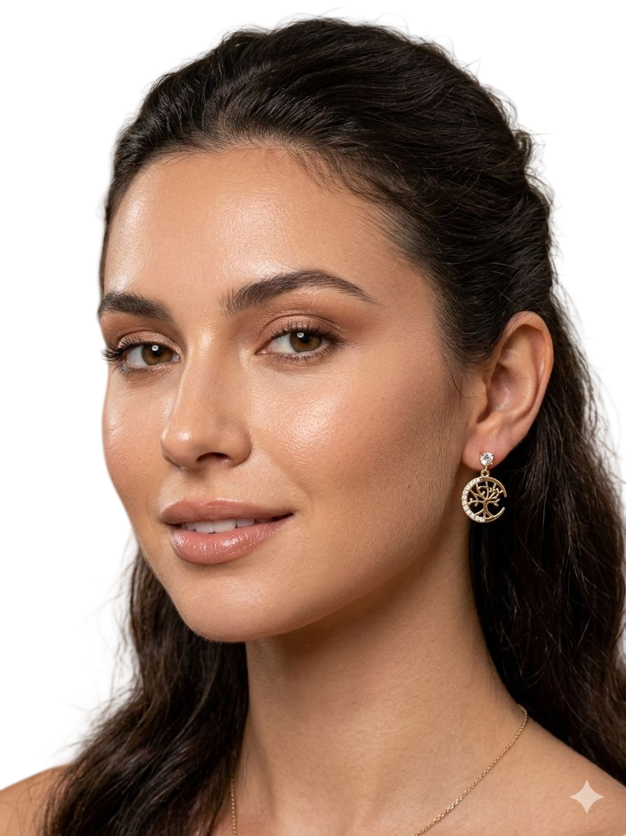 Water Ripple Earrings view 2