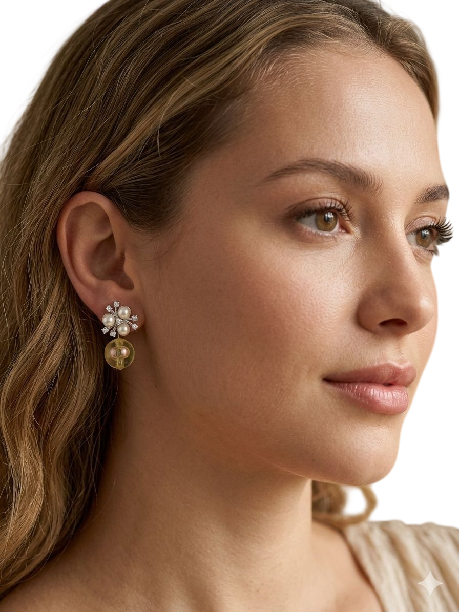 Imperial Crest Earrings view 2