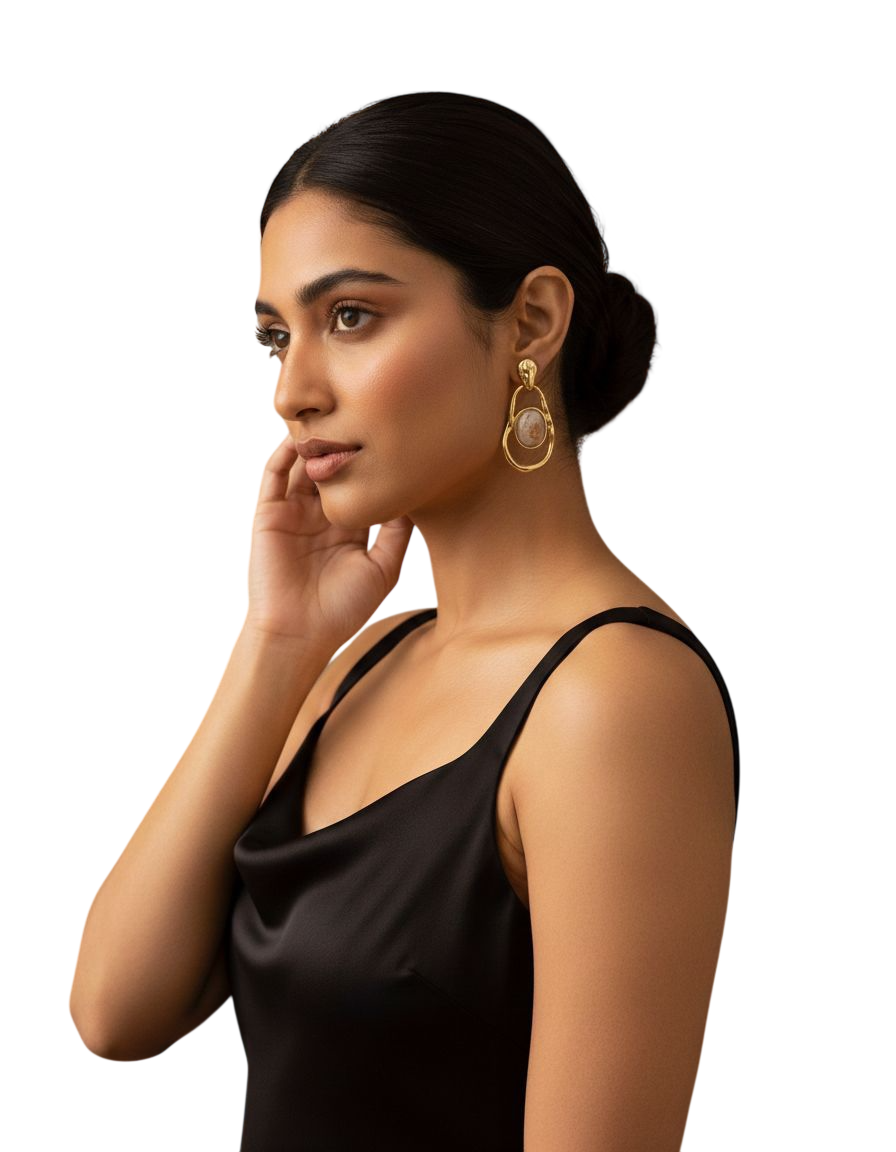 Woodish Elegance Earrings view 2