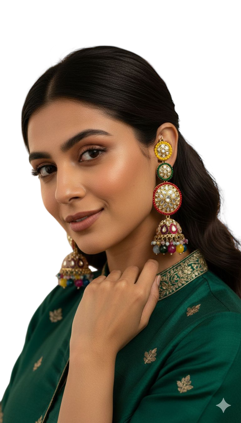 Verdant Breeze Earrings view 2