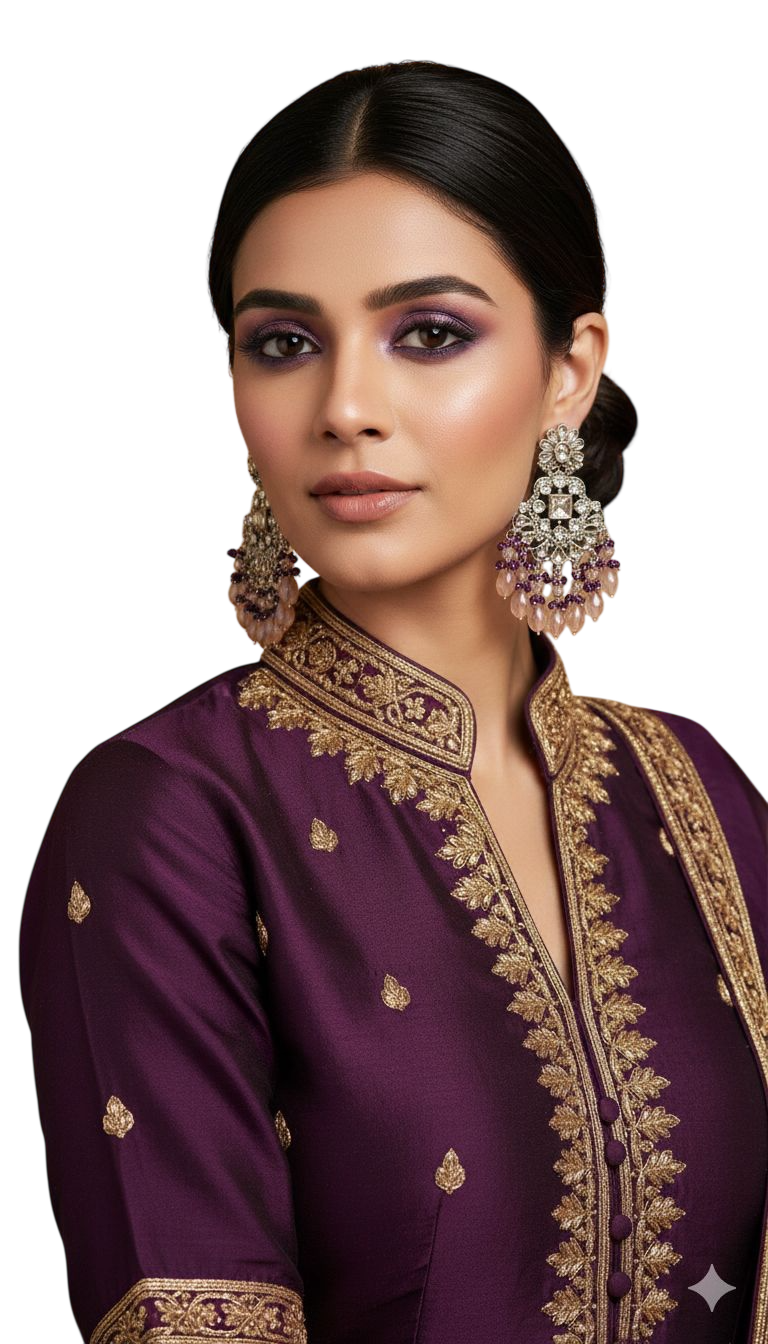 Rose Quartz Serenity Studs view 2