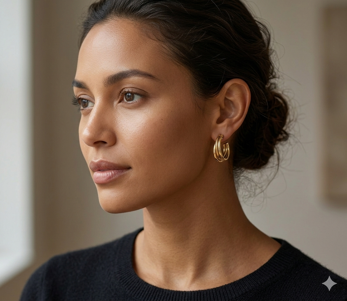 Triple Layered Radiance Hoops view 2