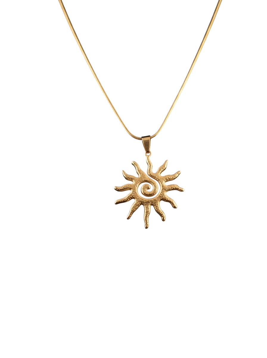 Imperial Radiance Pendant - Premium Artificial Jewellery by Blingish