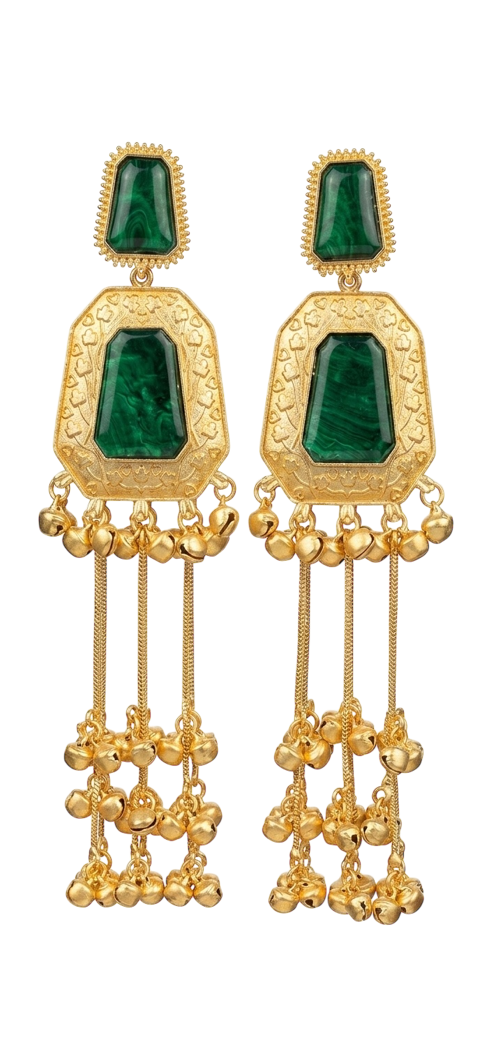 Starlight Seraph Earrings - Premium Artificial Jewellery by Blingish